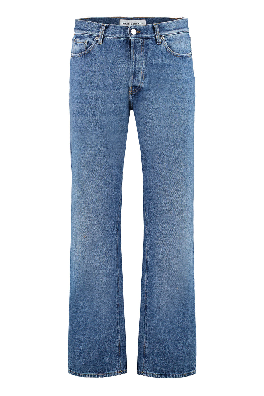 Bowl Straight-Leg Jeans Denim Cotton Regular &