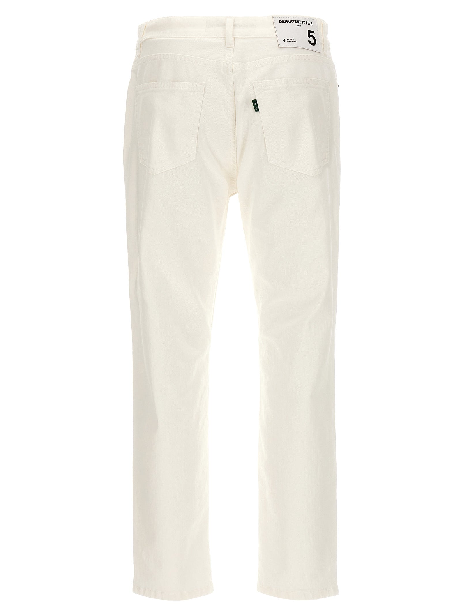 Drake jeans White Cotton