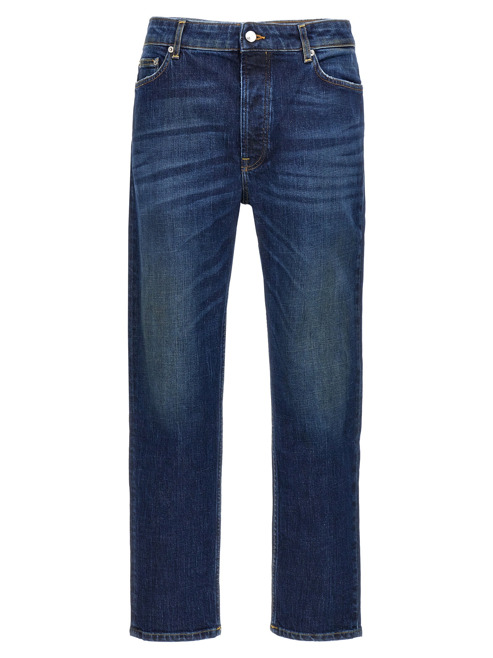 Chunky jeans Blue Cotton Elastane