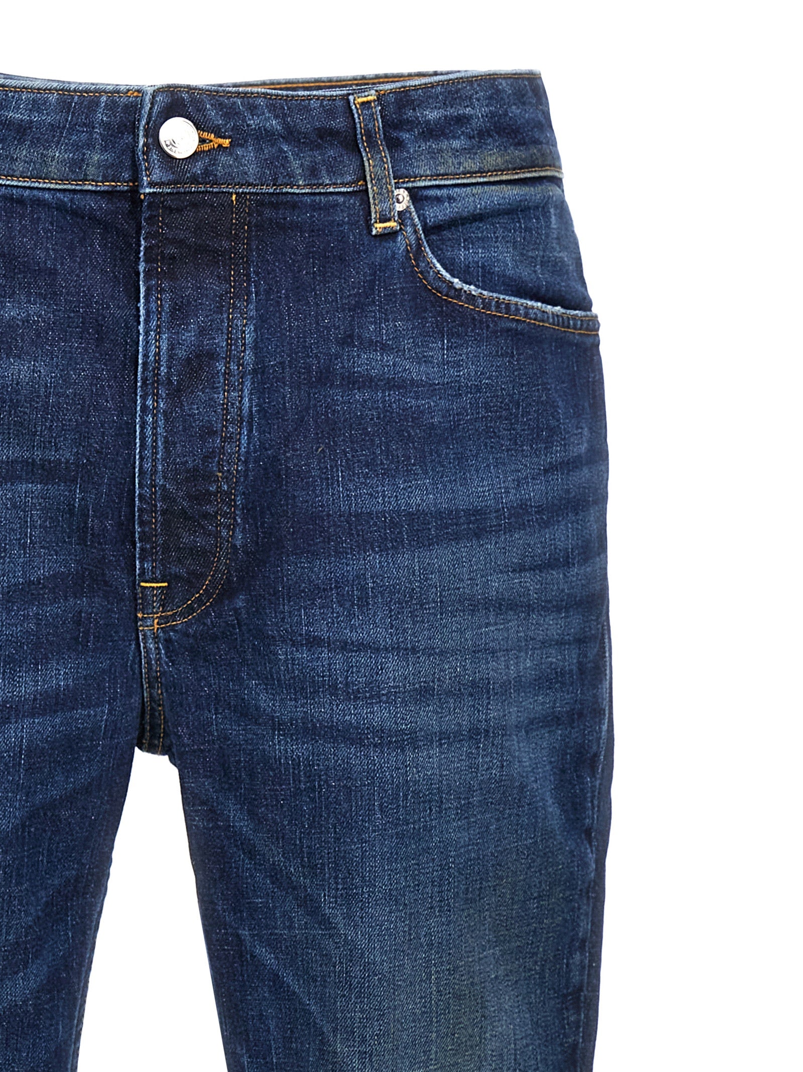 Chunky jeans Blue Cotton Elastane