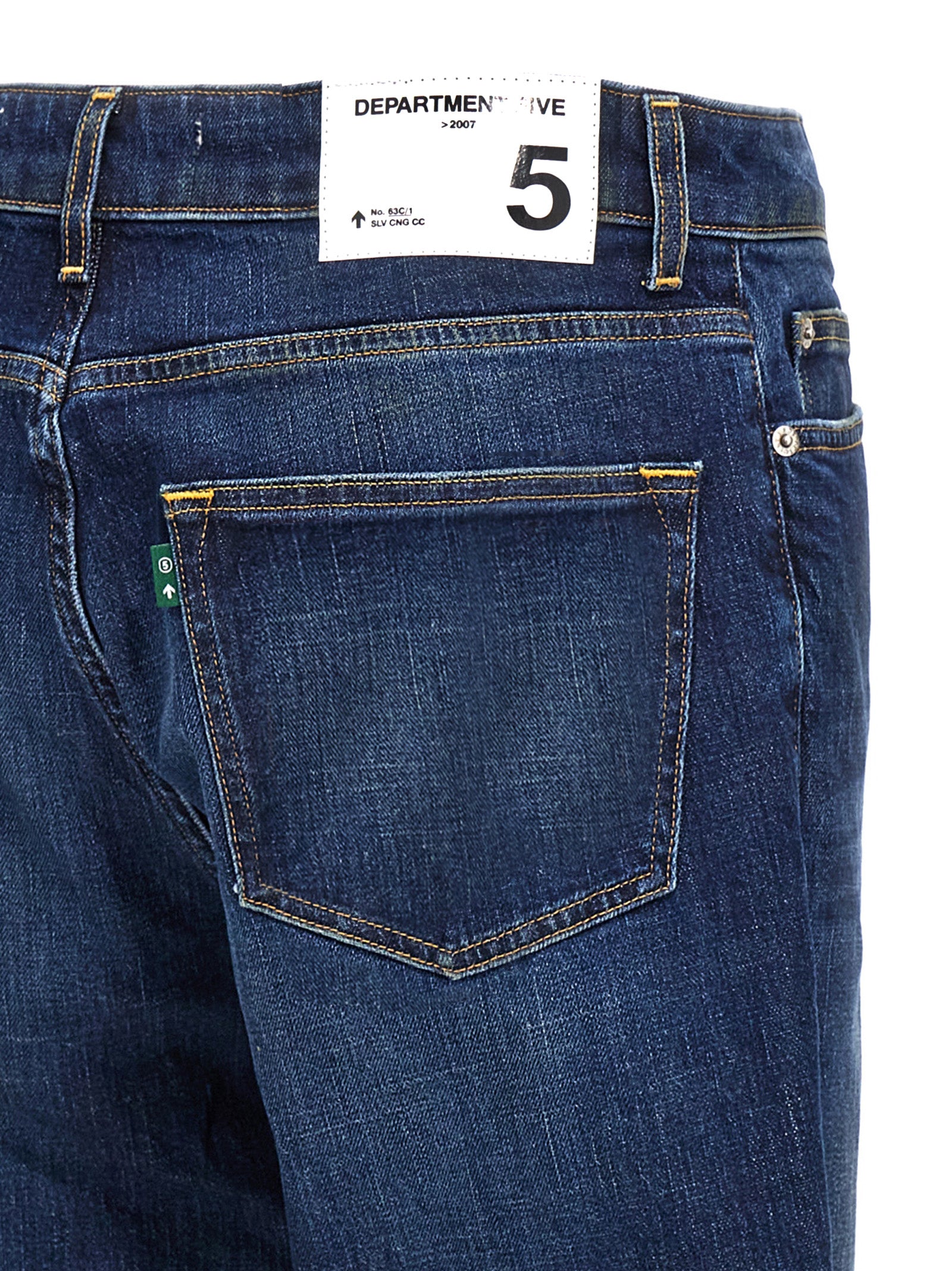 Chunky jeans Blue Cotton Elastane