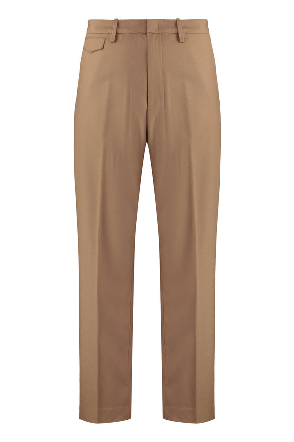Trousers Louis Virgin Wool Camel Cotton Chinos