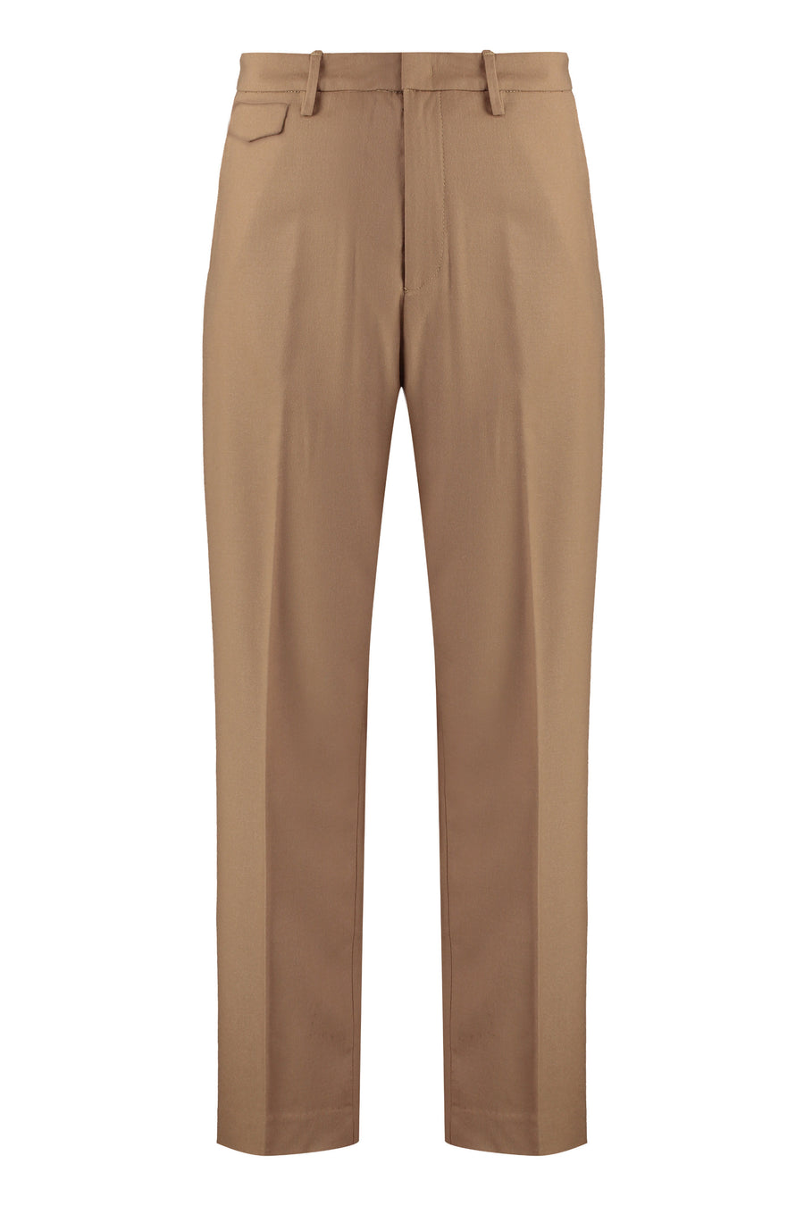 Trousers Louis Virgin Wool Camel Cotton Chinos