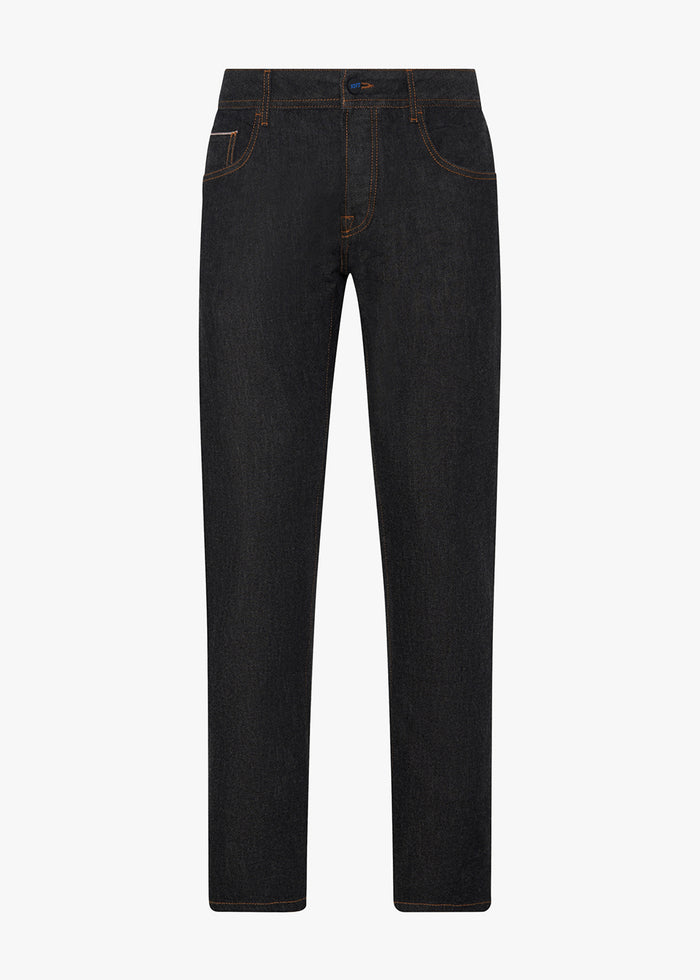 TROUSERS COTTON Black Polyethylene