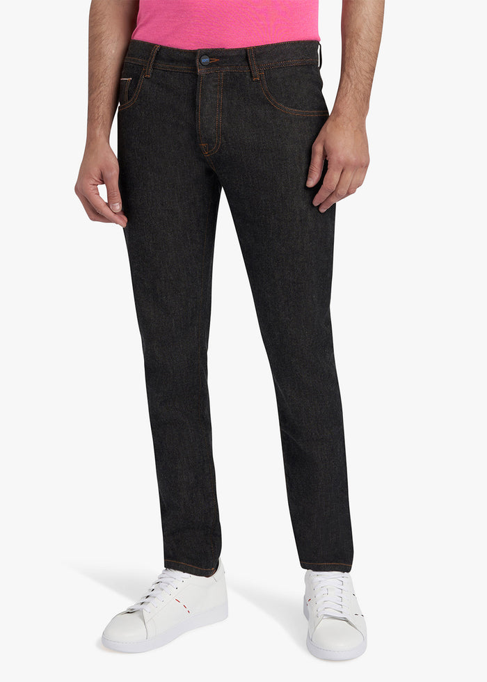 TROUSERS COTTON Black Polyethylene