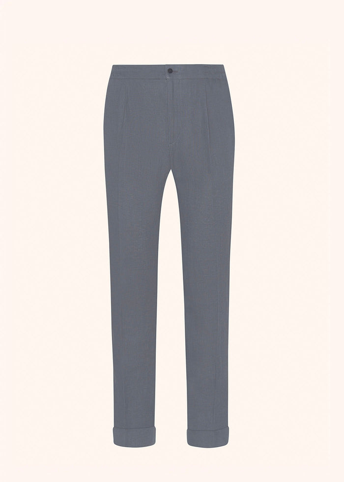 TROUSERS LINEN Grey