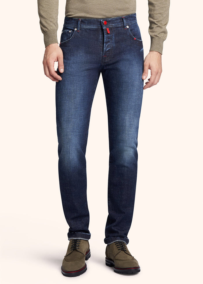 TROUSERS COTTON Indigo Elastane Jean
