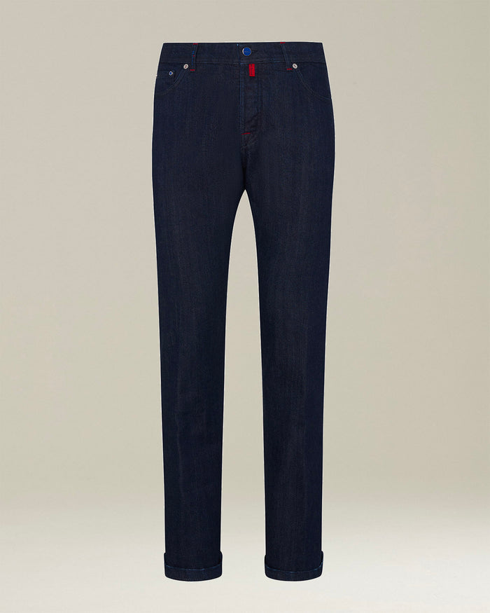 TROUSERS COTTON Indigo Elastane Jean