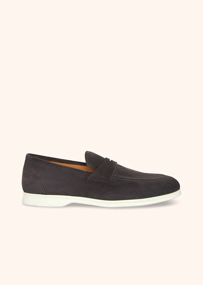 MOKA - LOAFER CALFSKIN Anthracite Lining Shoe
