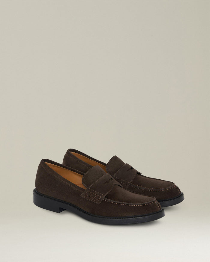 LOAFER CALFSKIN Pepper Lining Shoe