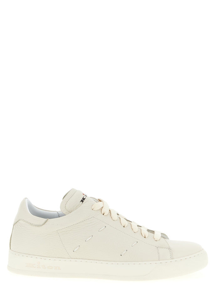 Leather sneakers White Deer (cervus Elaphus)