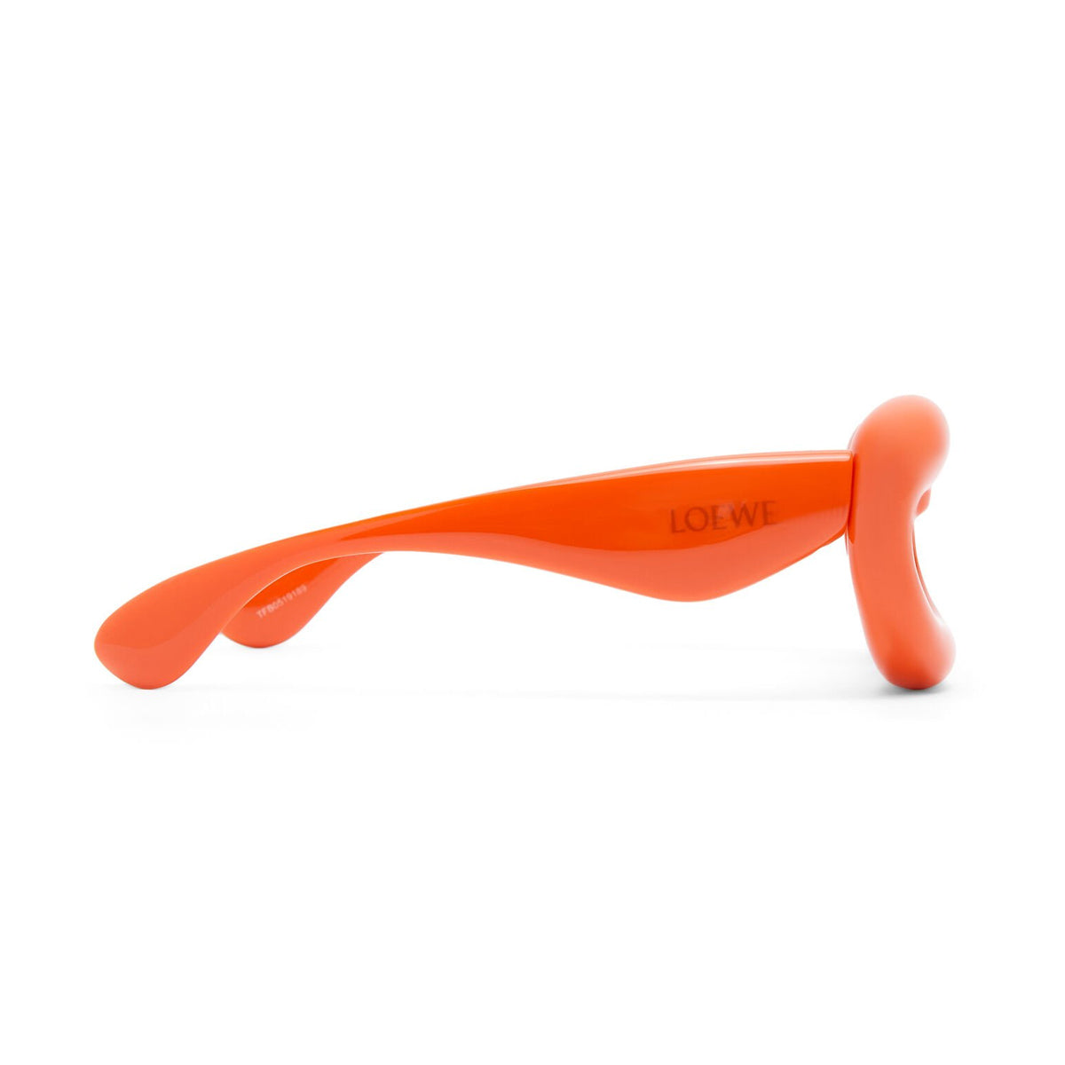 LW40097I Inflated 42e Orange Arancione Injected Occhiali Sole