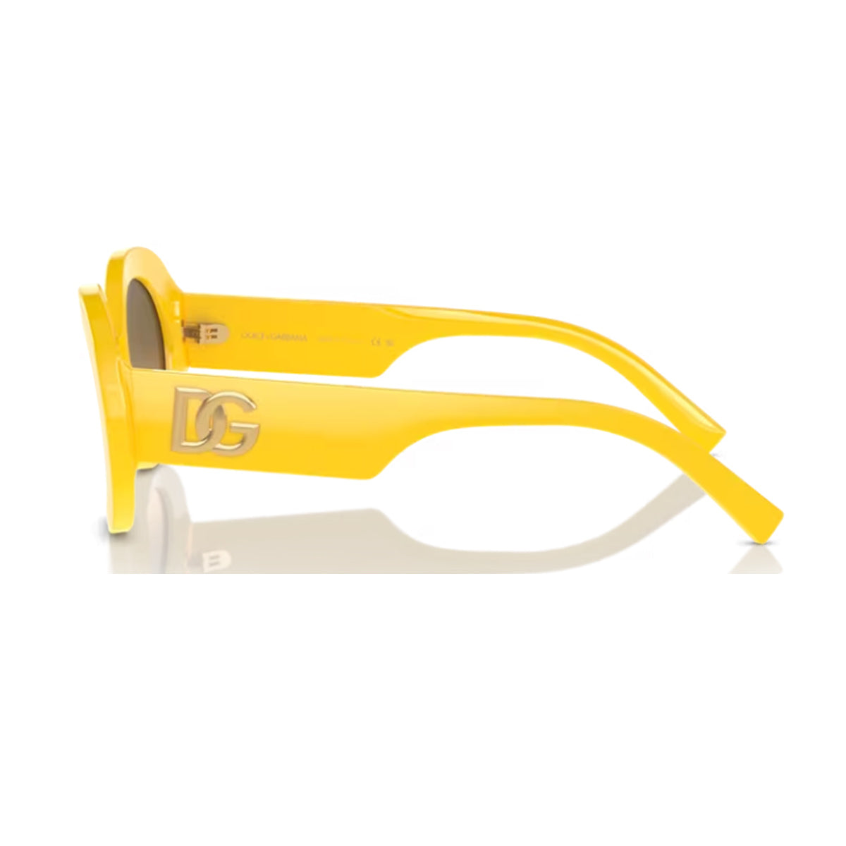 DG4448 Linea DG LOGO 333411 Yellow Giallo Acetate Occhiali Sole