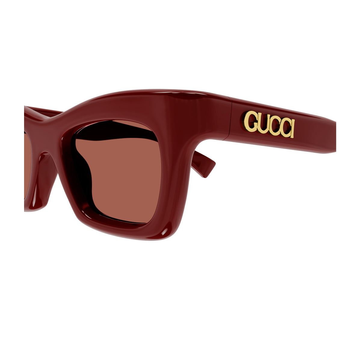 Gucci GG1773S Lido 002 Burgundy Brown Rosso Acetate Occhiali Da Sole