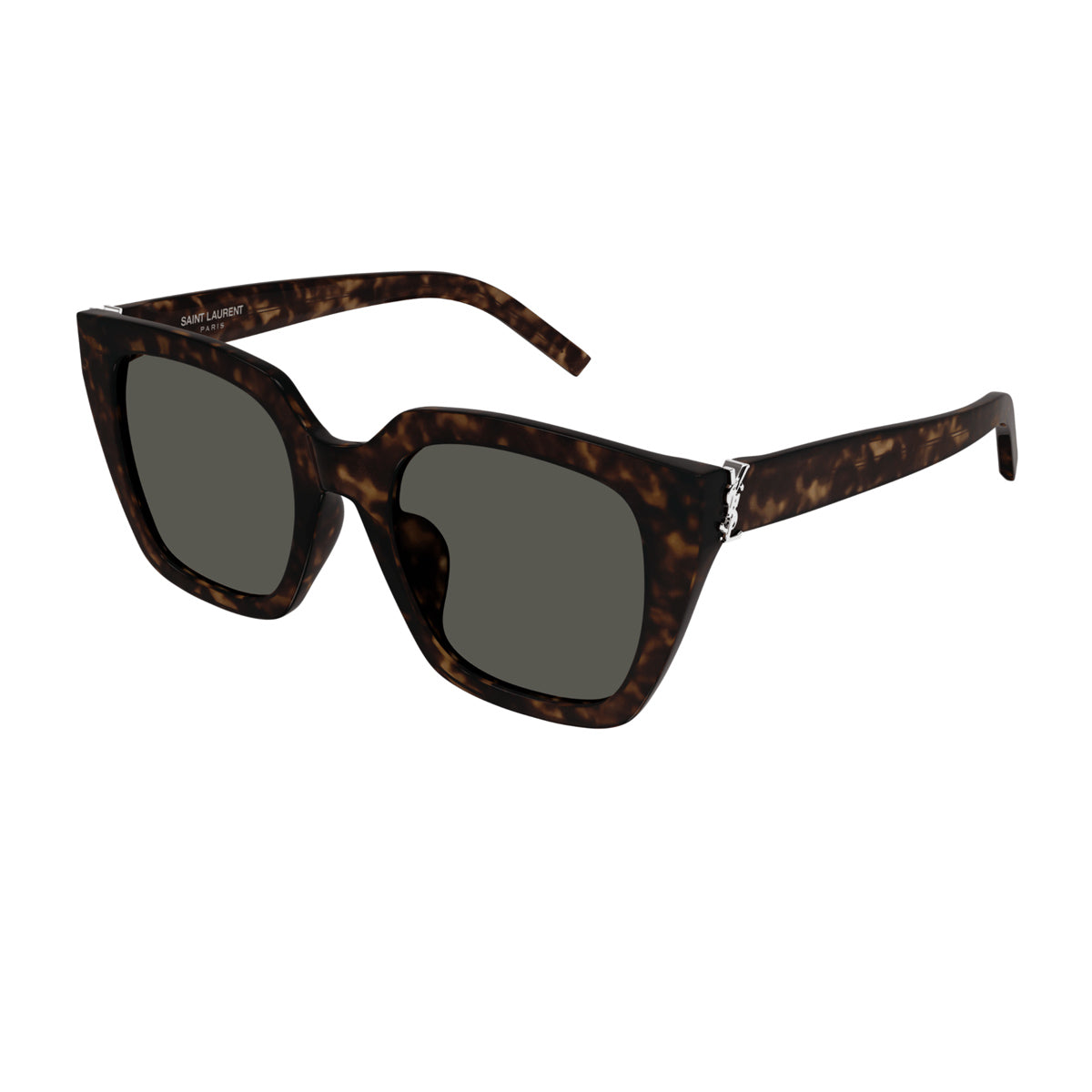 Saint Laurent SL M143 Linea Monogram 002 Havana Grey Marrone Acetate Occhiali Da Sole