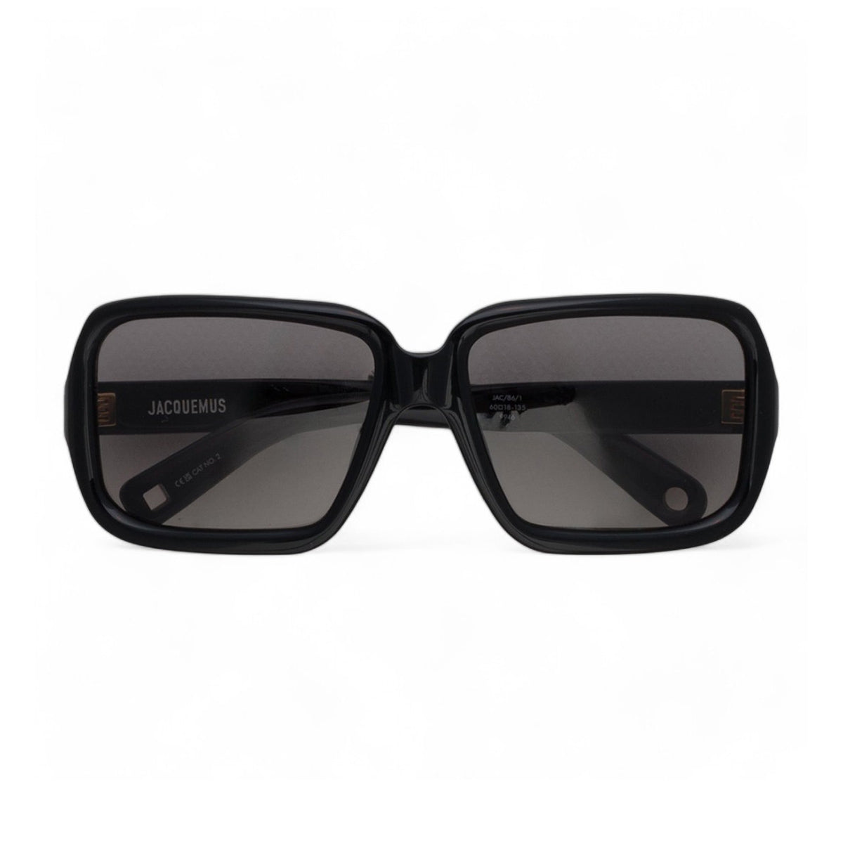 Jacquemus JAC86 Cabana C1 Black Nero Acetate Occhiali Da Sole