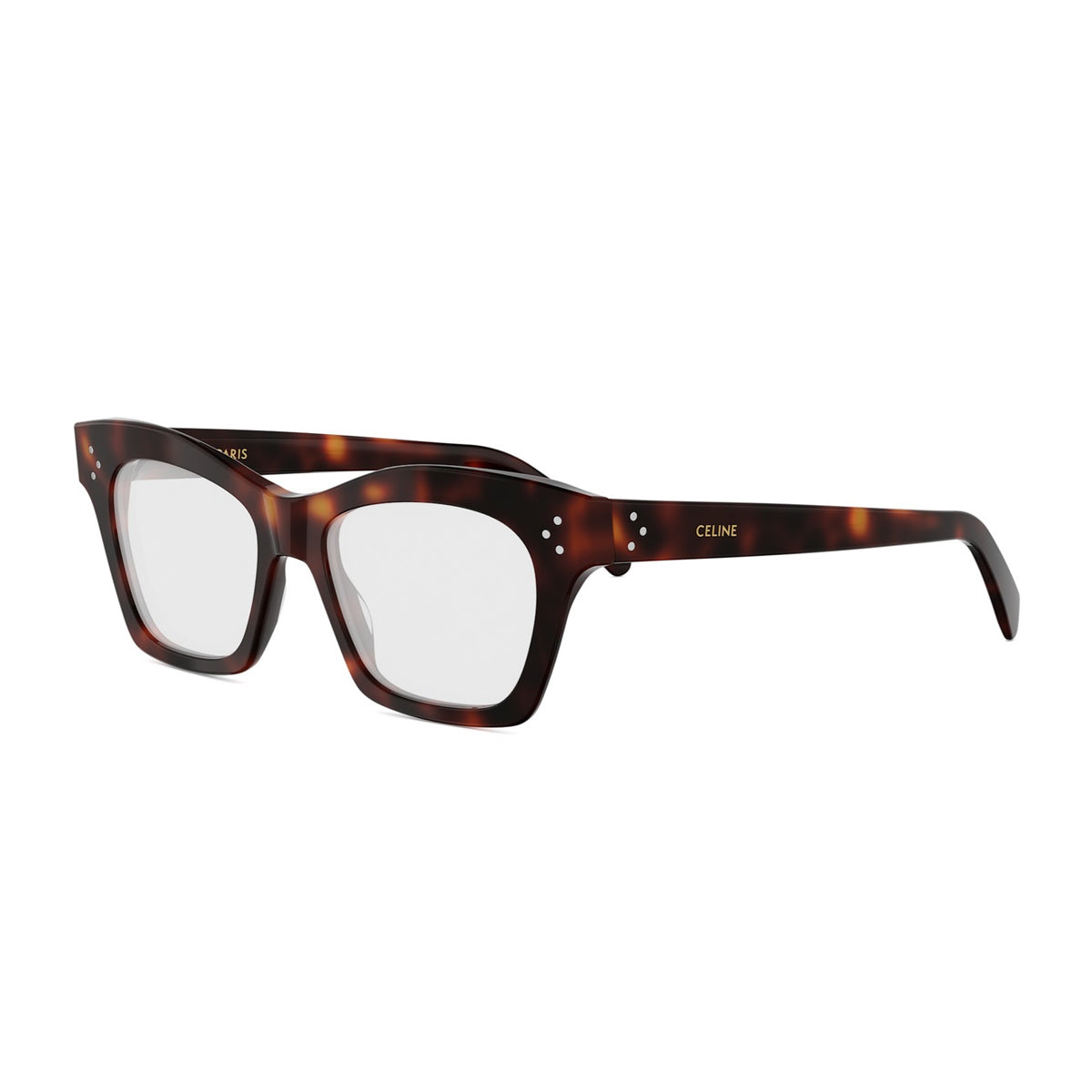 Celine CL50175I 3 Dots HD 052 Havana Acetate Occhiali Da Vista