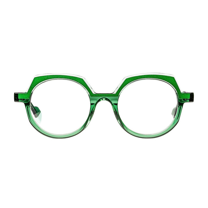 Matttew Octa 1734 Cristallo Verde Acetate/metal Occhiali Da Vista