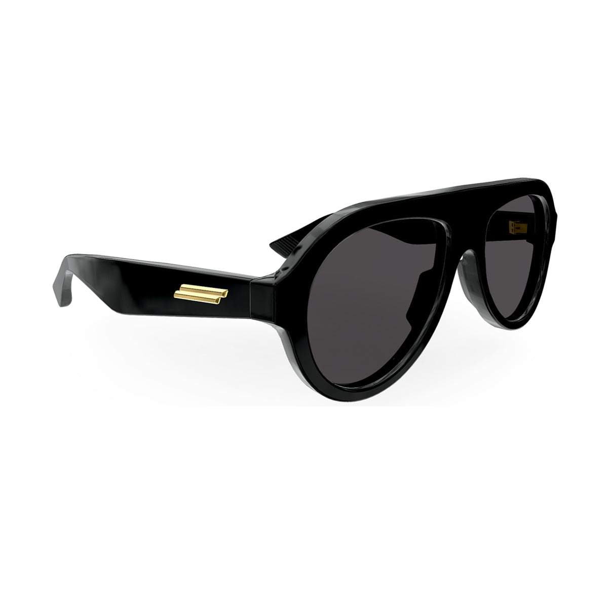 BV1214S Nero Acetate Occhiali Sole