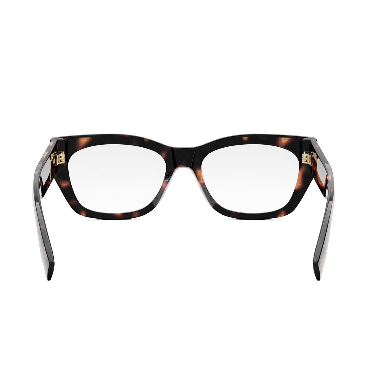 Fendi FE50082I Baguette 055 Havana Marrone Acetate Occhiali Da Vista
