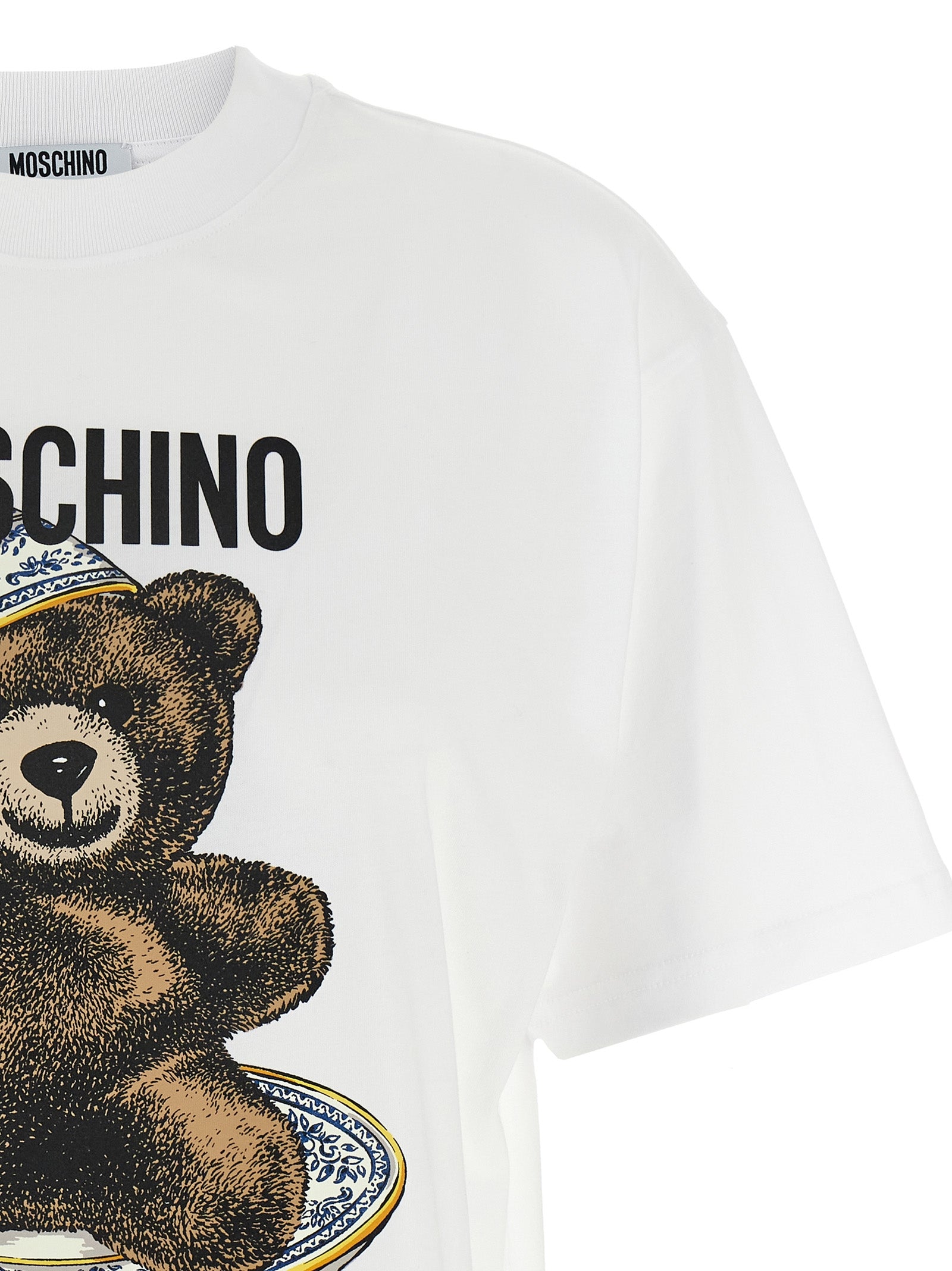Teddy T-shirt White Cotton
