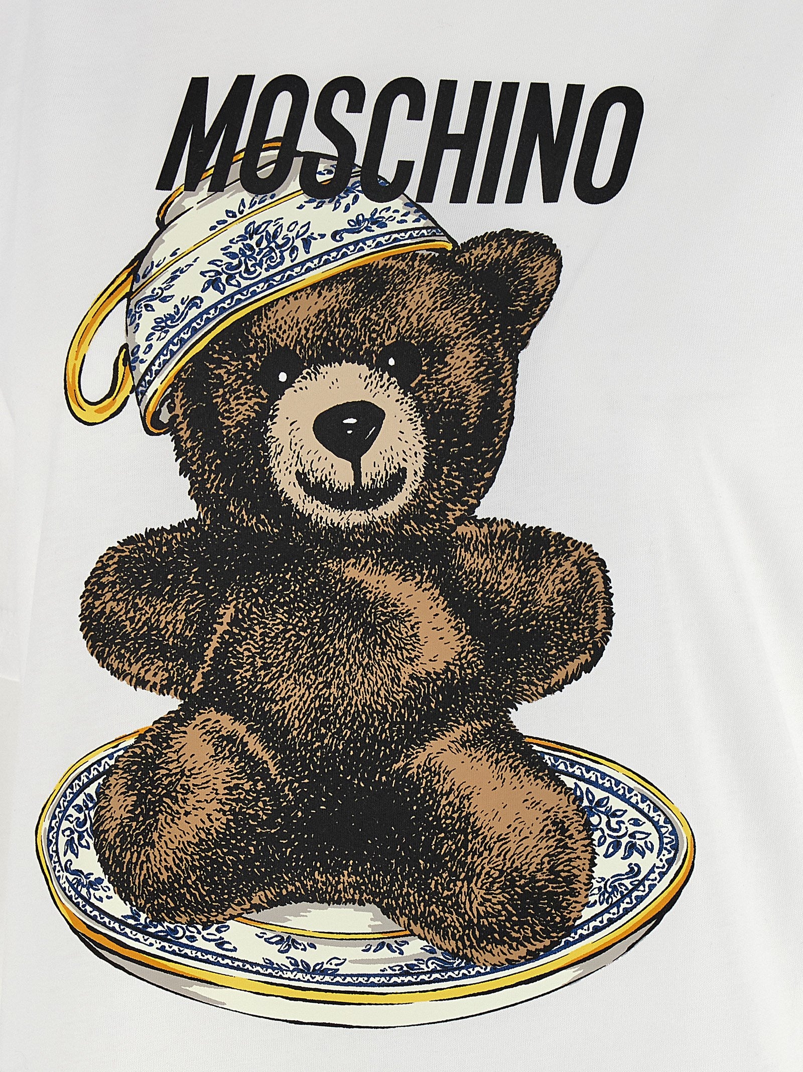 Teddy T-shirt White Cotton