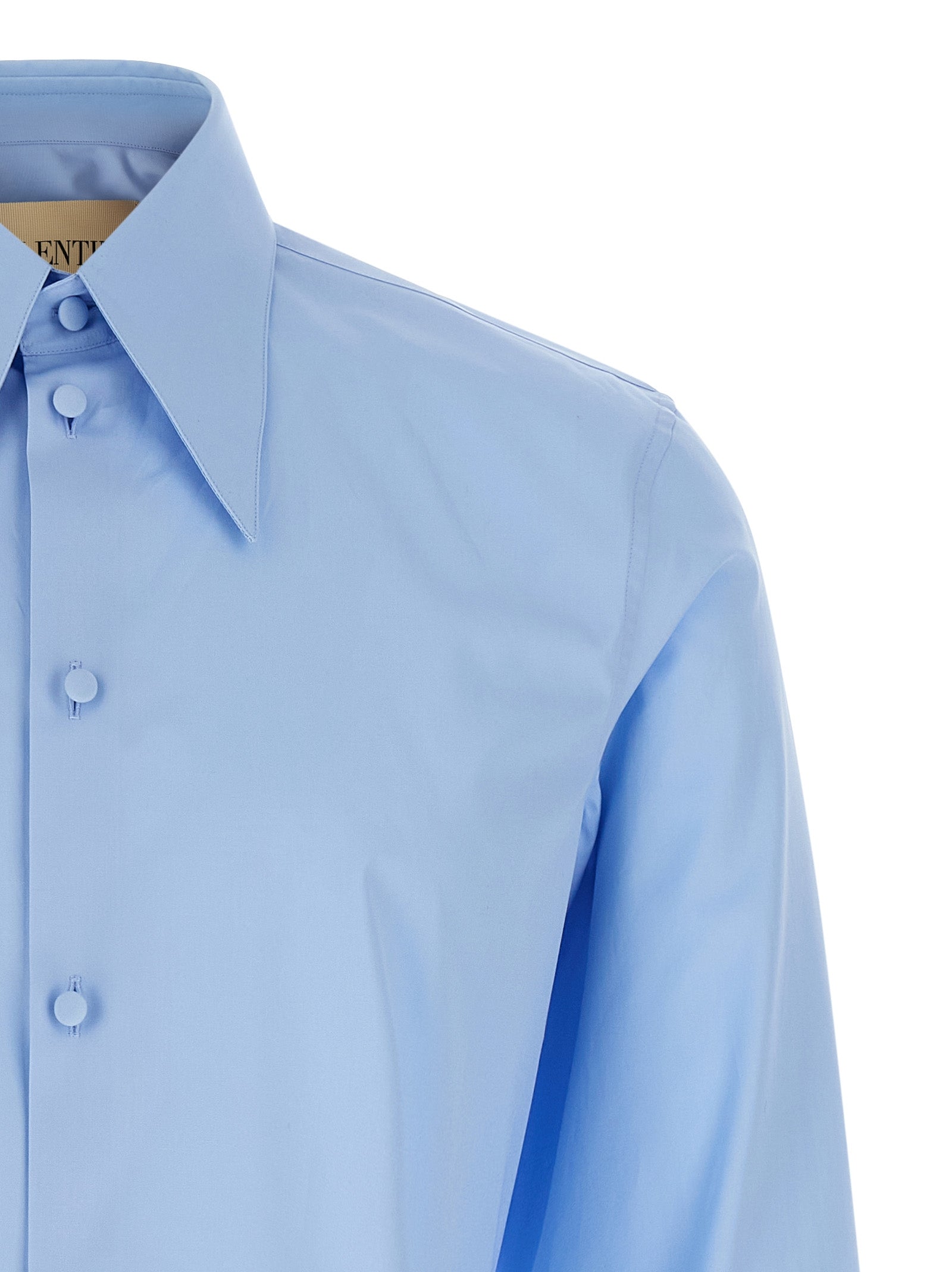 Valentino Garavani cotton shirt Light Blue Shirt, Blouse
