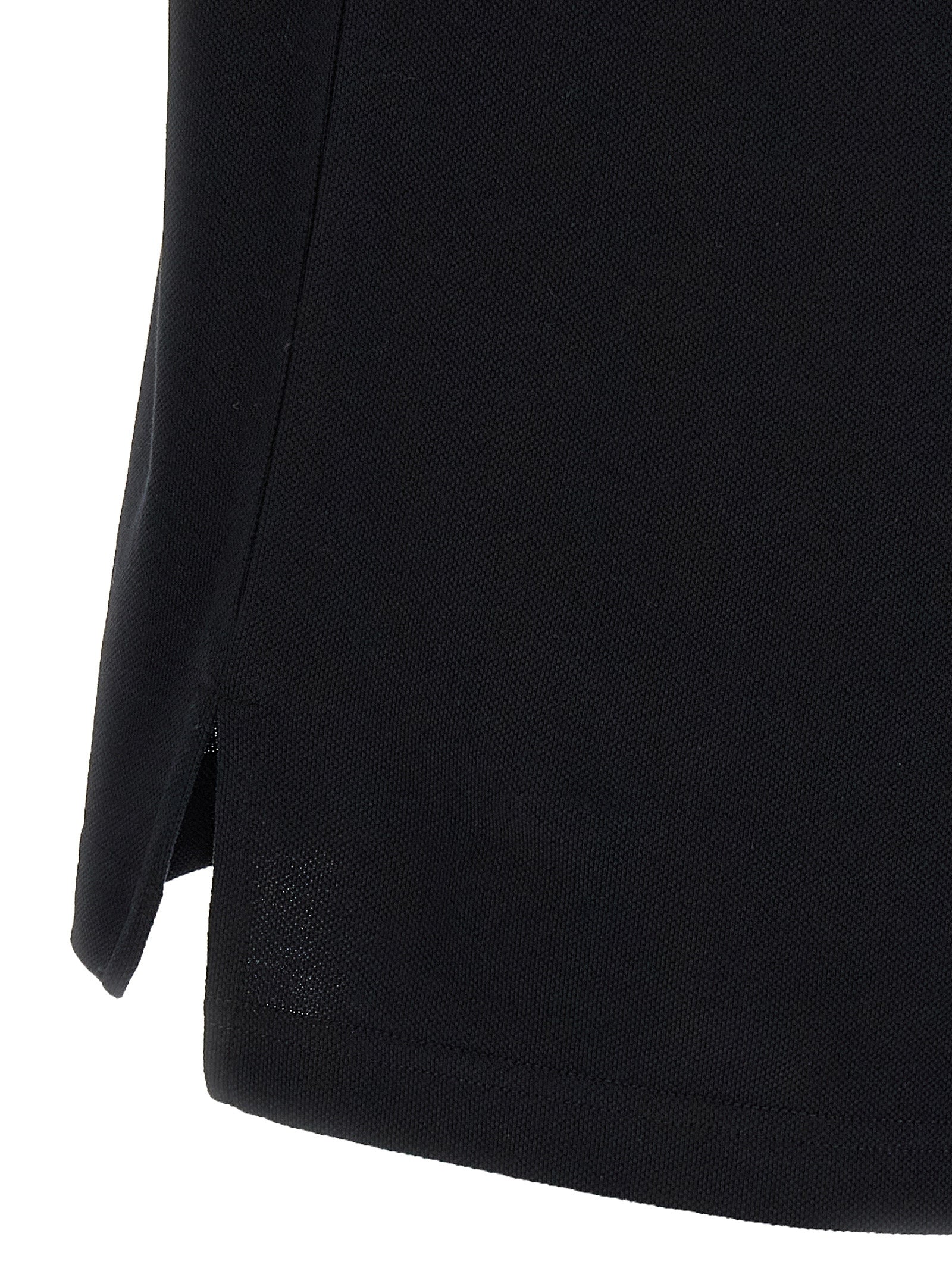 Press polo shirt Black Cotton