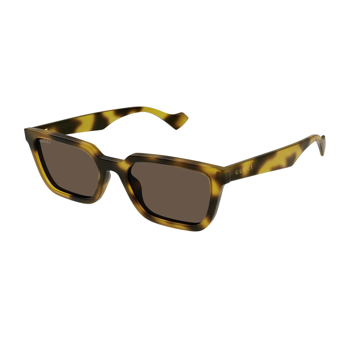 Gucci GG1539S Linea Lettering Giallo Acetate Occhiali Sole