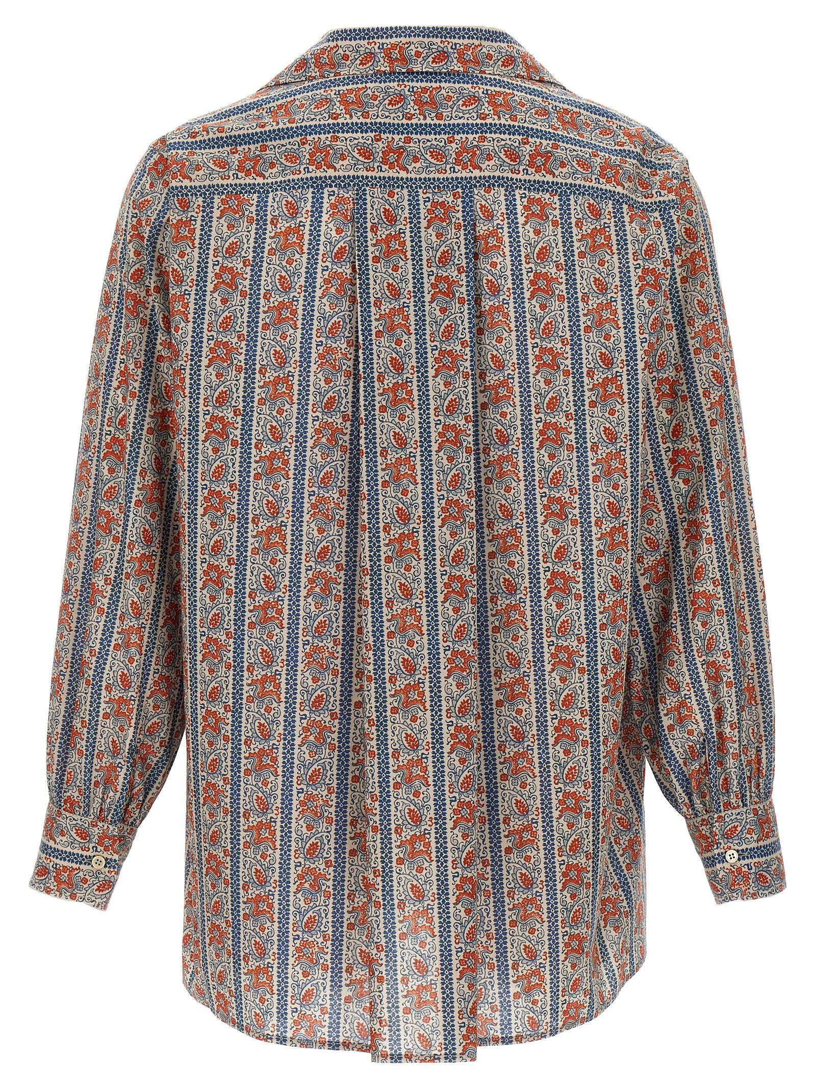 Valentino Garavani Voyage Imaginaire shirt Multicolor Cotton Shirt, Blouse