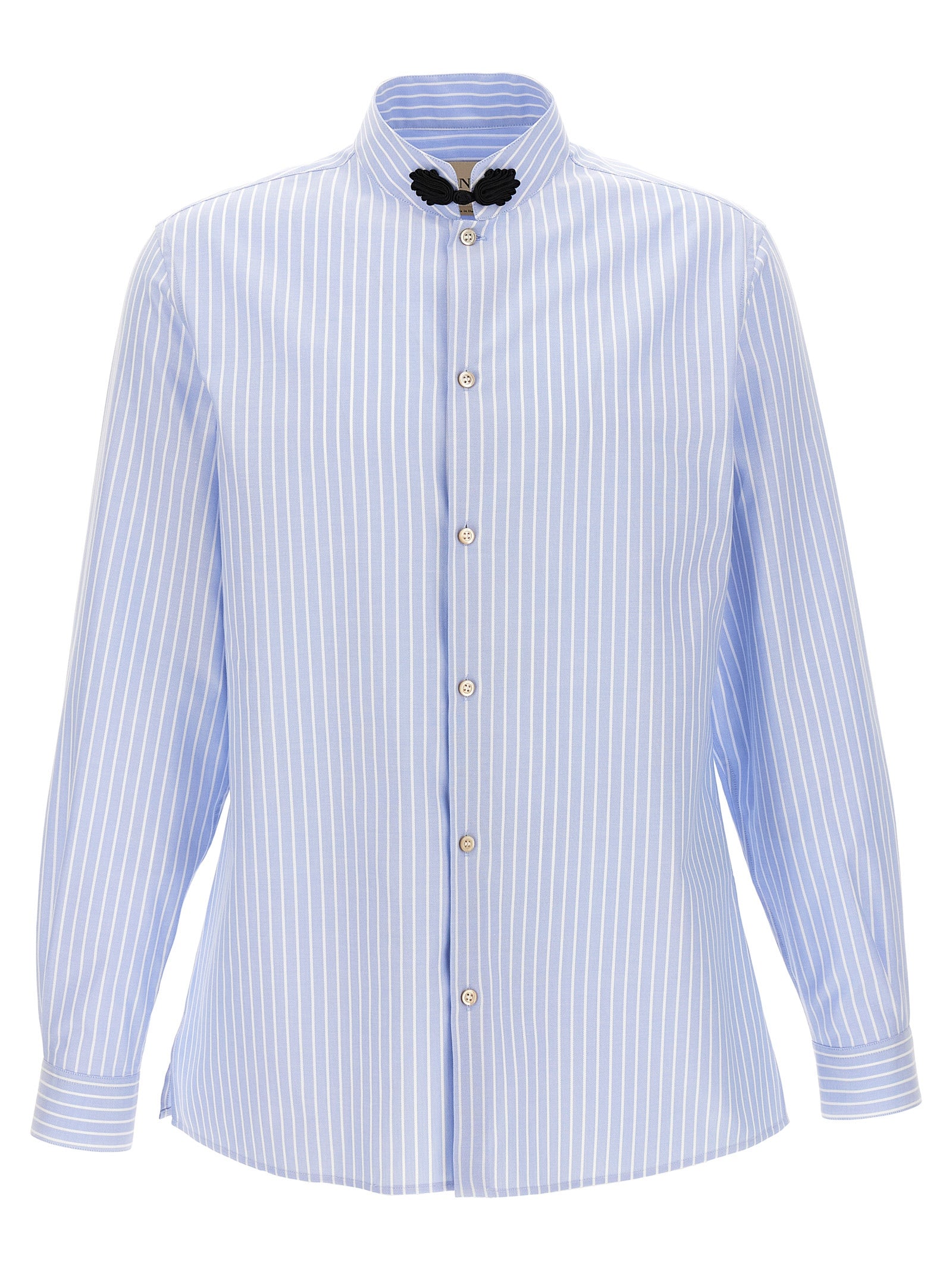 Valentino Garavani striped shirt Light Blue Cotton Shirt, Blouse