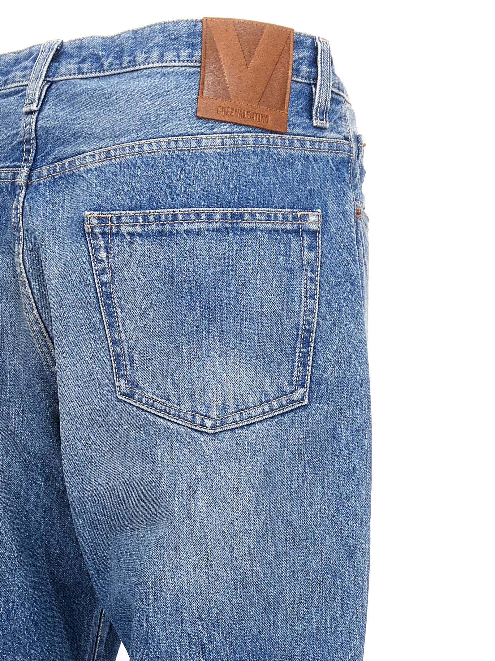 Valentino Garavani Chez jeans Blue Cotton