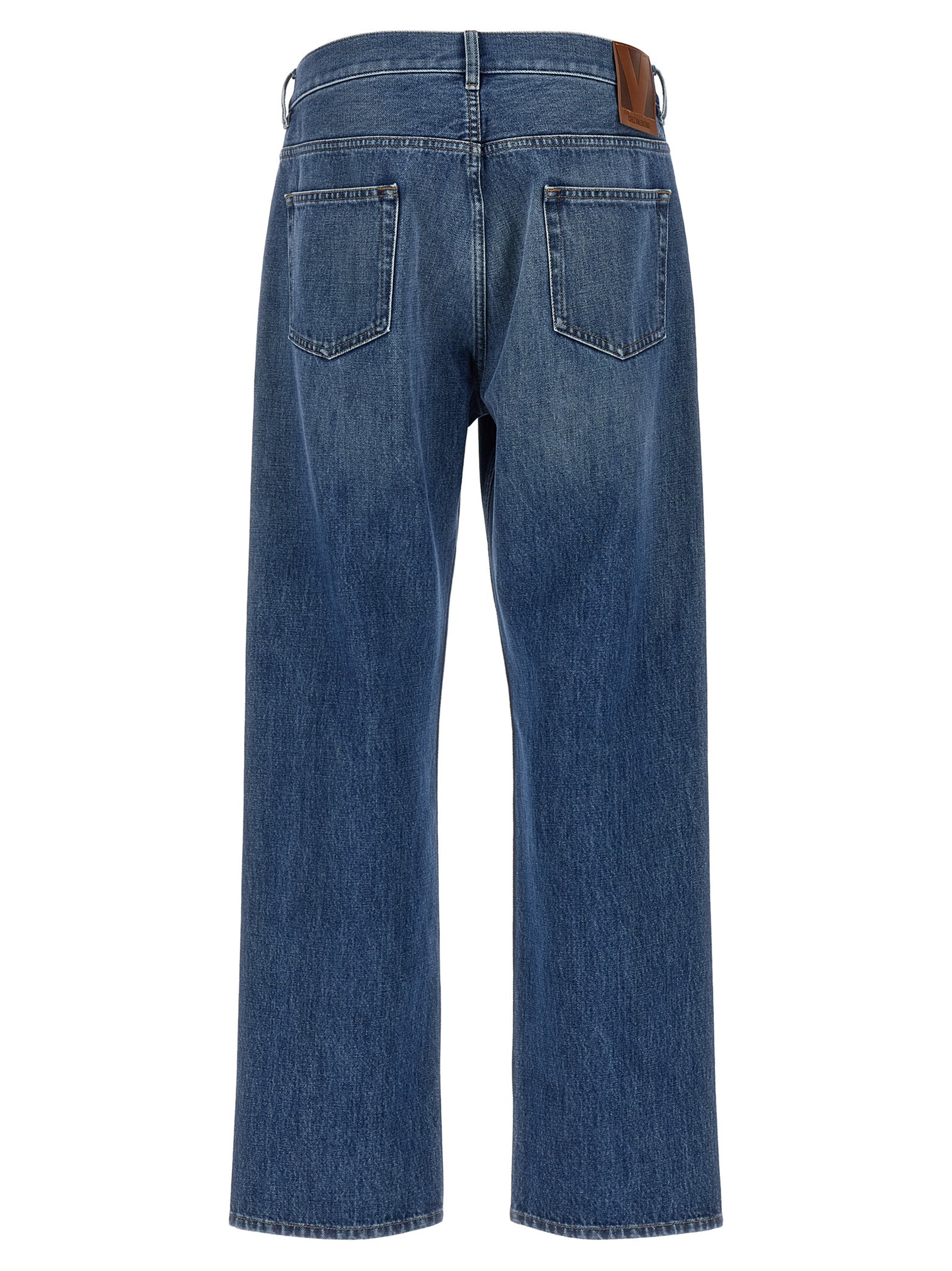 Valentino Garavani five-pocket jeans Blue Cotton