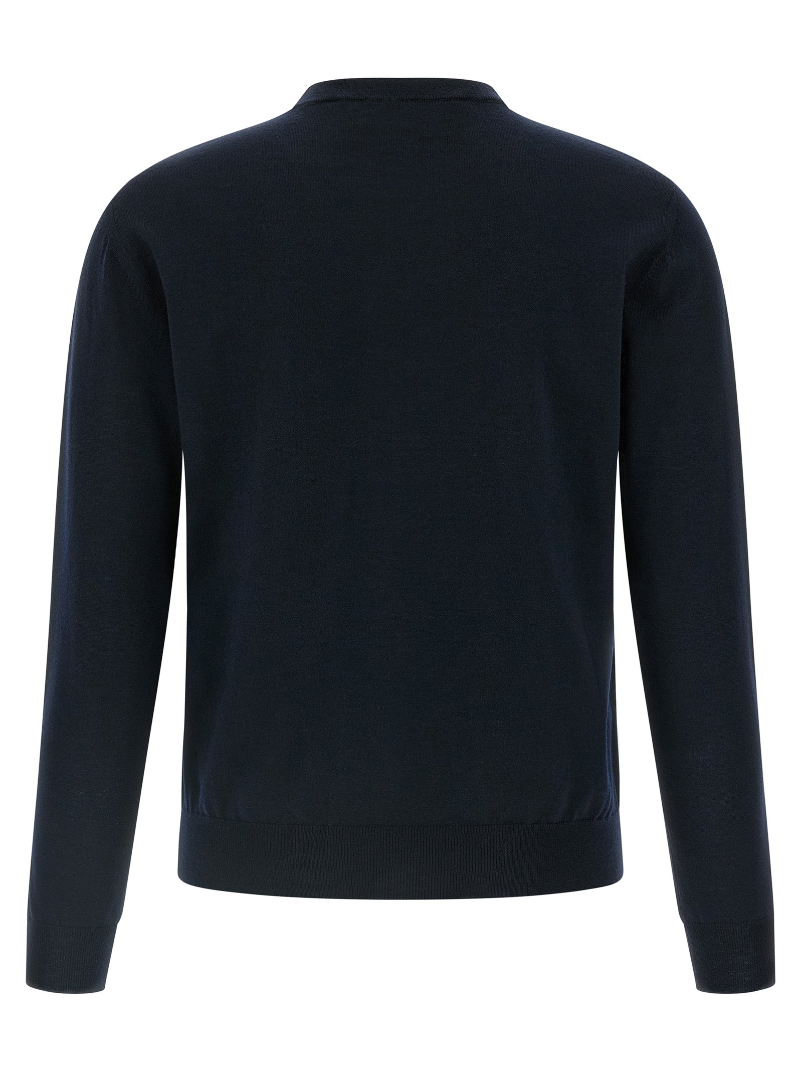 Valentino Garavani logo embroidery sweater Blue Virgin Wool Sweater, Cardigans