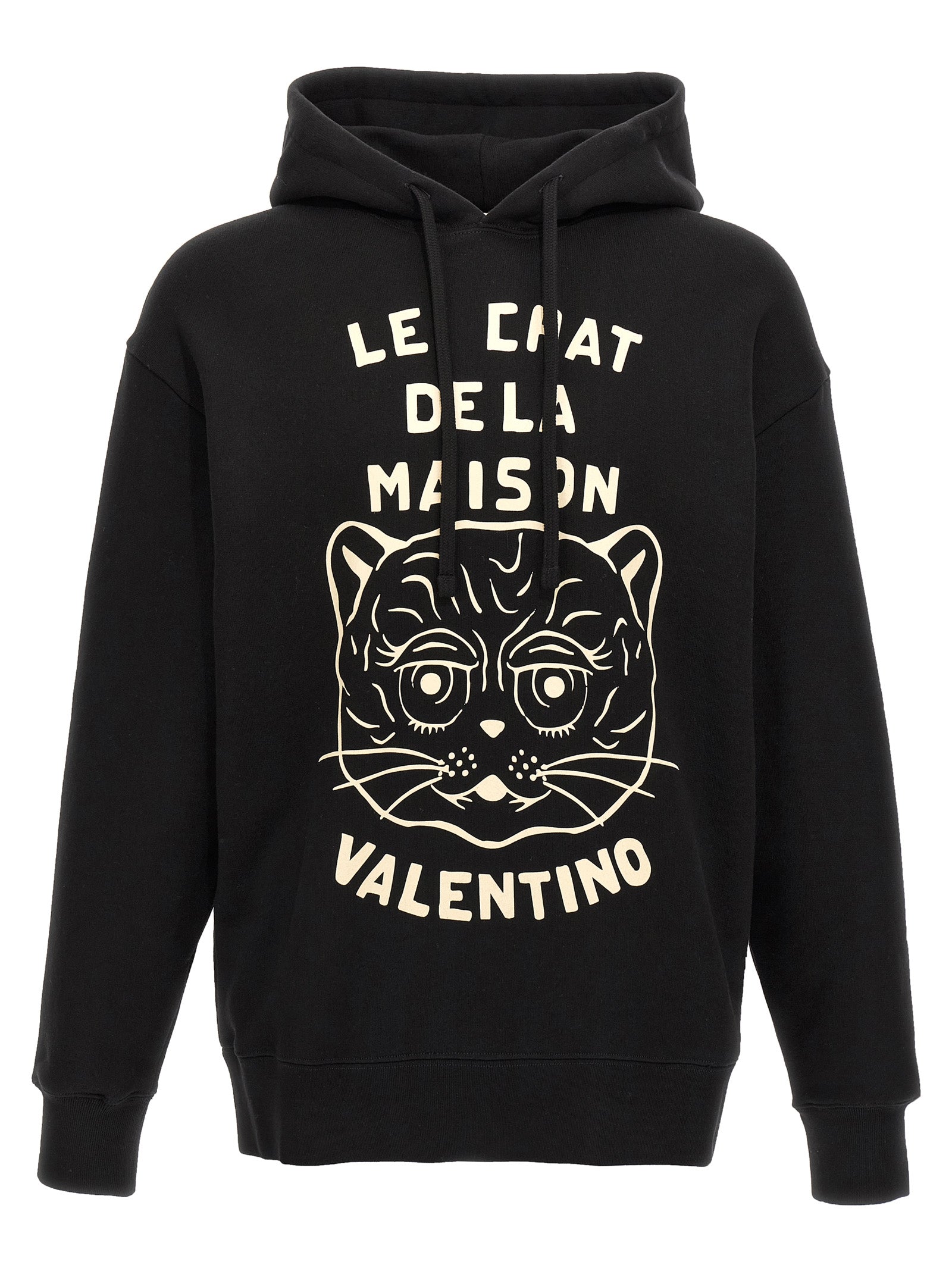 Valentino Garavani hoodie Black Cotton Sweatshirt