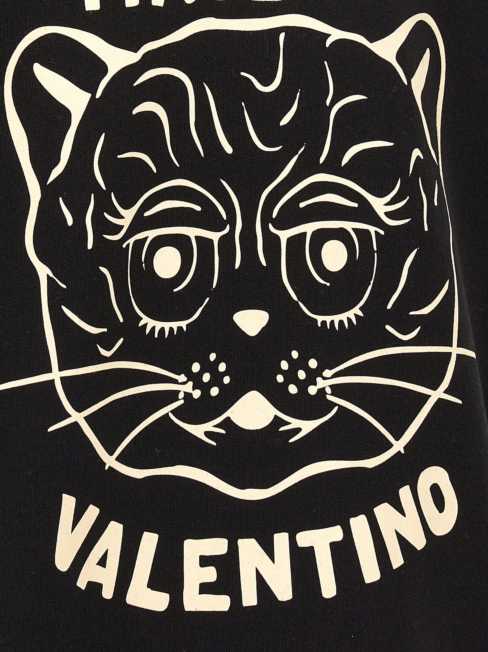 Valentino Garavani hoodie Black Cotton Sweatshirt