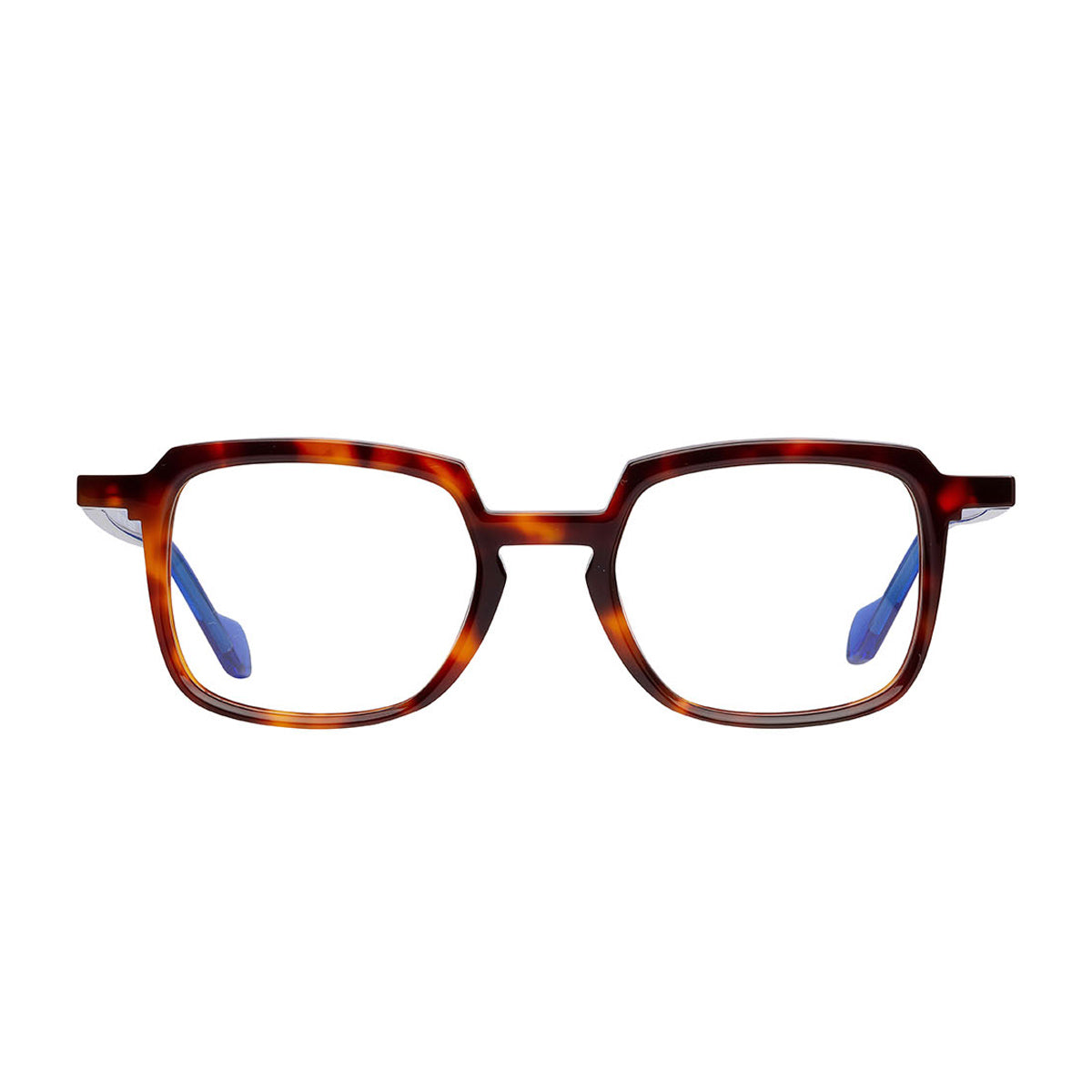 MATTTEW Spike 1101 Havana-Blu Marrone Acetate Occhiali Da Vista
