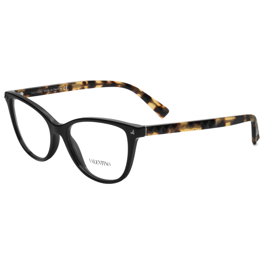 Preloved - Valentino Womens 52mm Black Eyeglasses Va3069-5001-52 One Color