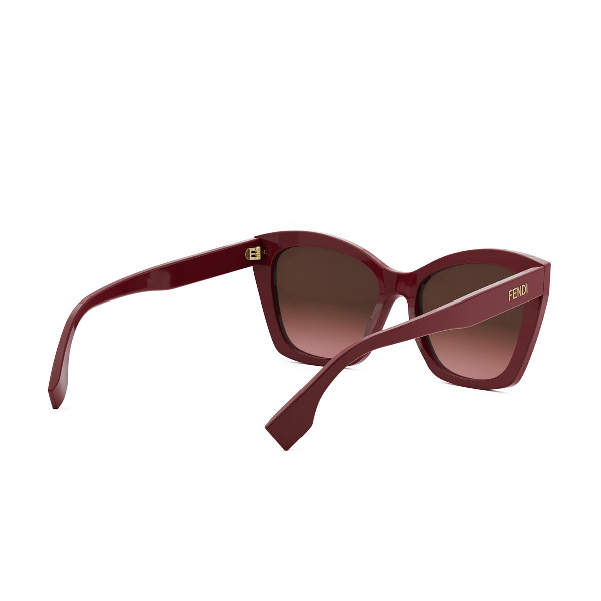 FE40151I 66F Rosso Acetate Occhiali Da Sole