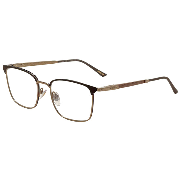 Preloved - Chopard Mens 52mm Gold Brown Eyeglasses Vchg065202a8 One Color