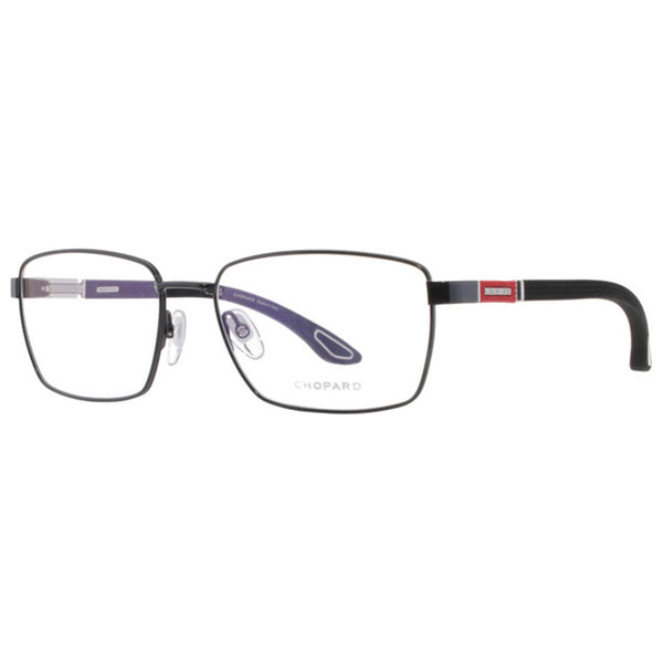 Preloved - Chopard Mens 57mm Shiny Palladium Black Eyeglasses Vchg88570583 One Color