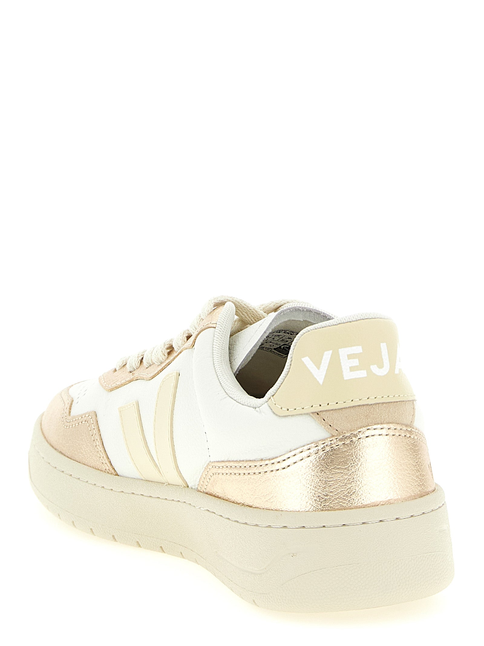 V-90 sneakers Gold Organic Traced Leather