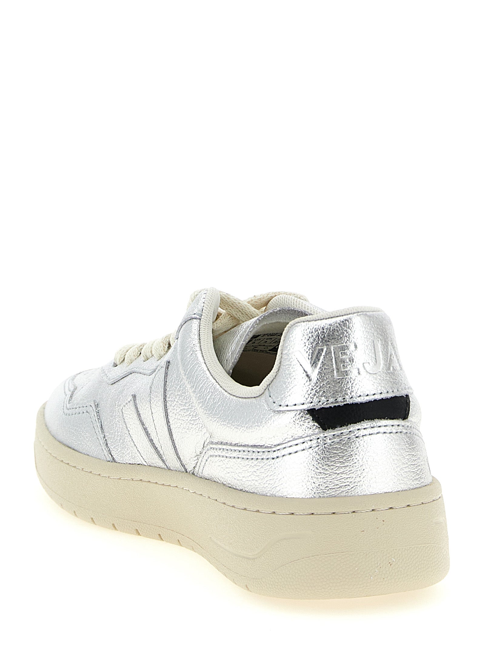 V-90 sneakers Silver Organic Traced Leather