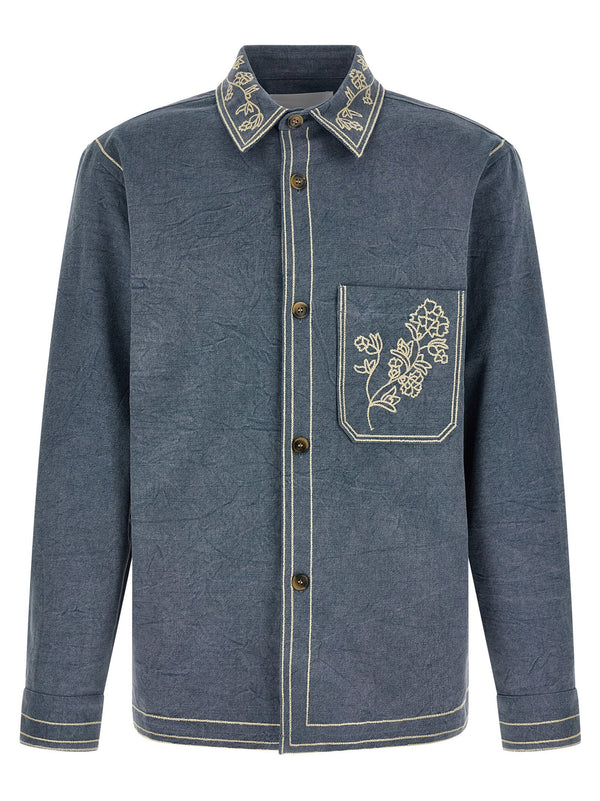 Marant Rudy Overshirt — Navy