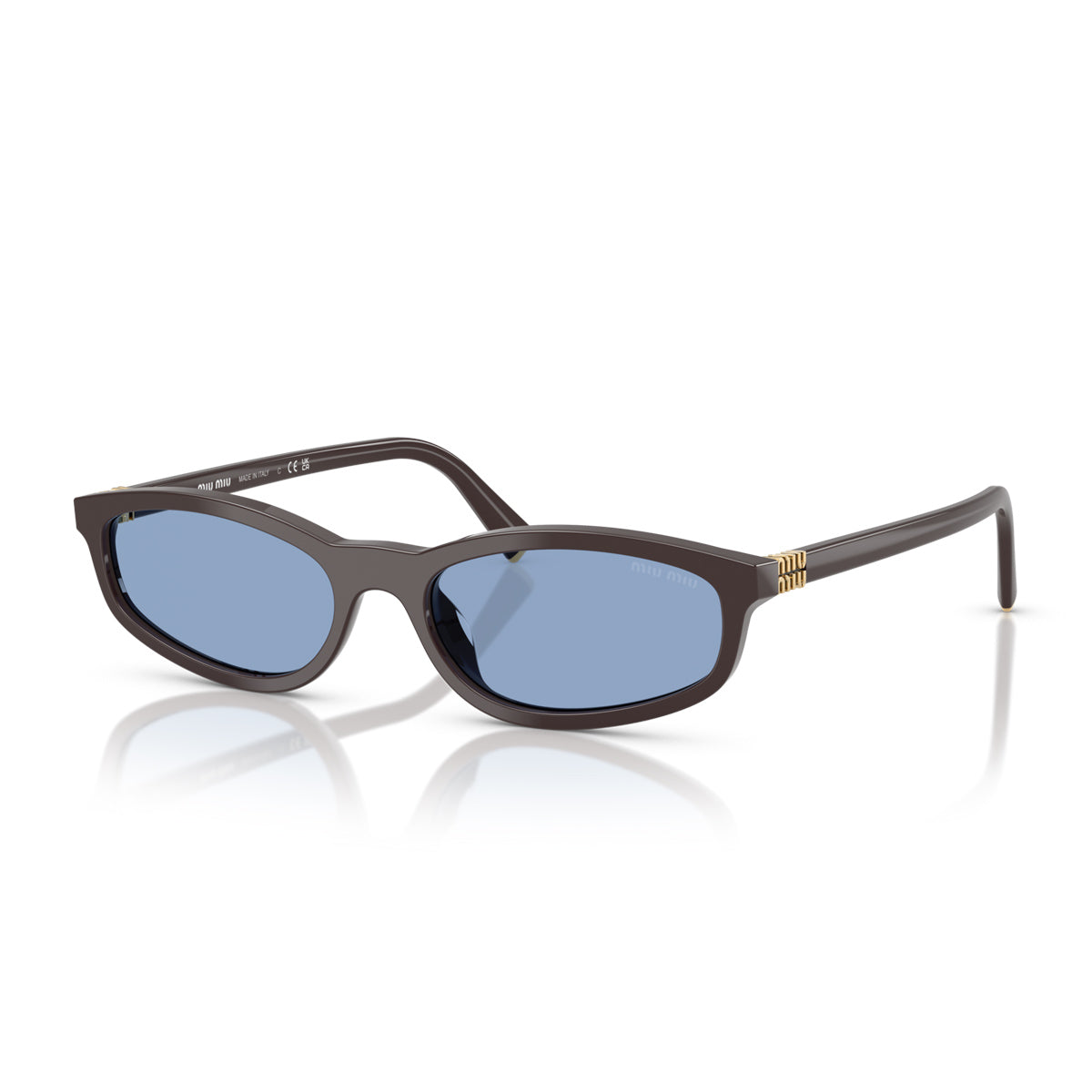 Miu 0MU A06S 22C60O Marrone Moka Acetate Occhiali Da Sole