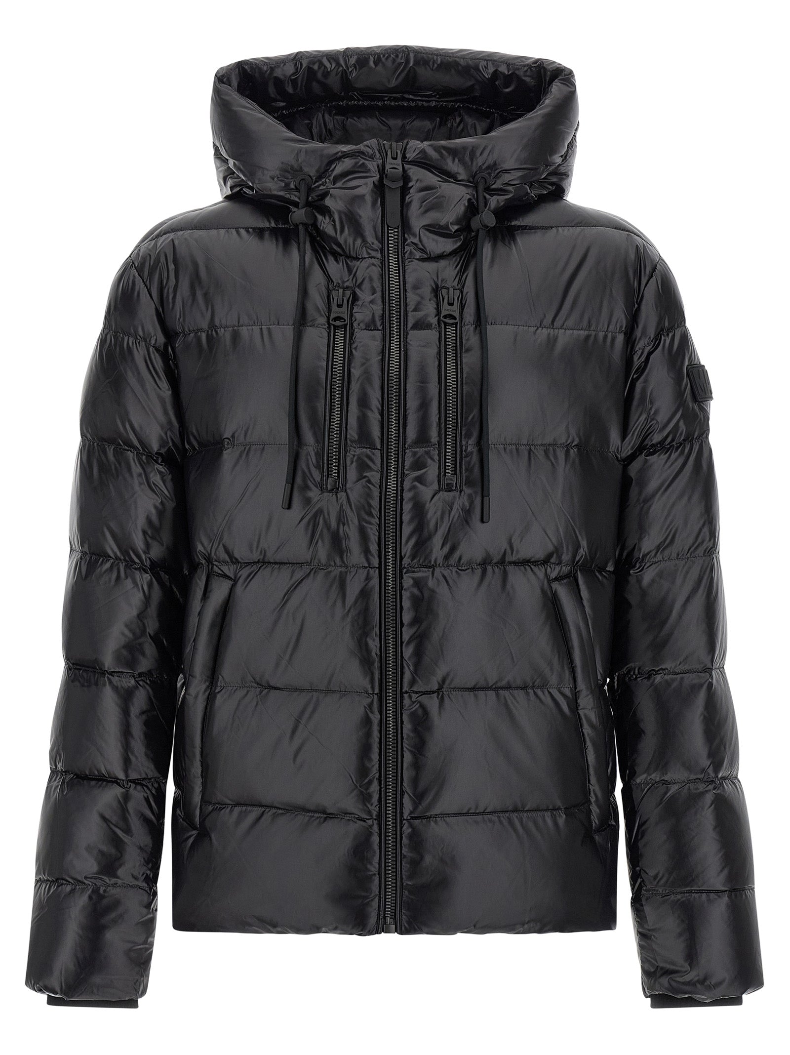 Victor-R down jacket Black Nylon Jacket, Parka, Casual