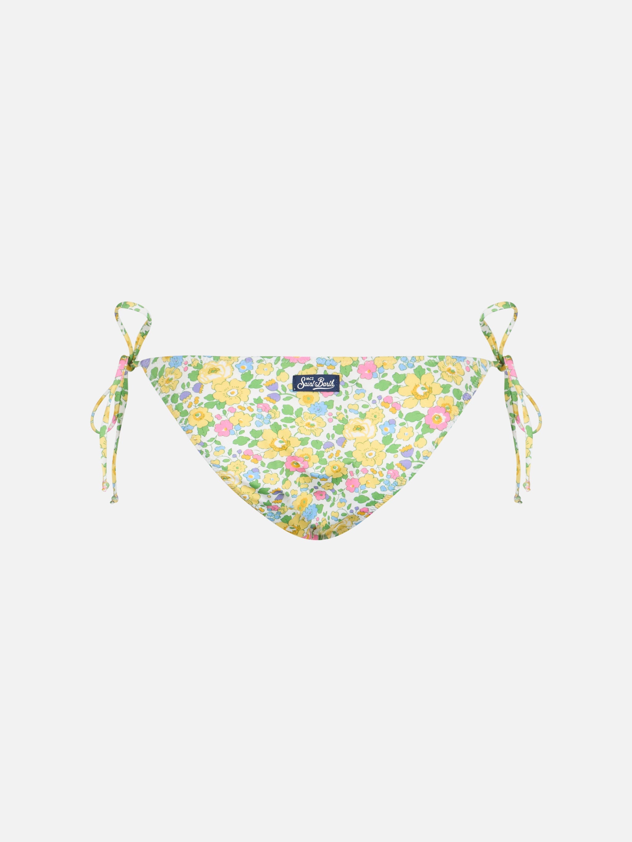 Virgo Betsy Floral Print Bikini Briefs | Special Edition Yellow Bottom