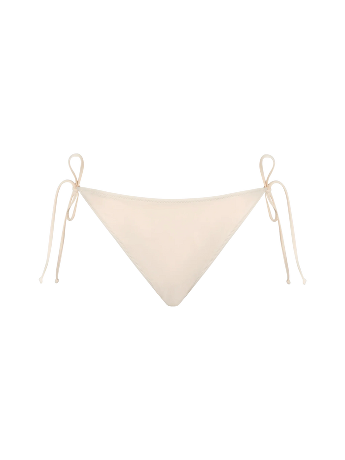 Virgo Swim Briefs With Rhinestones White Bottom