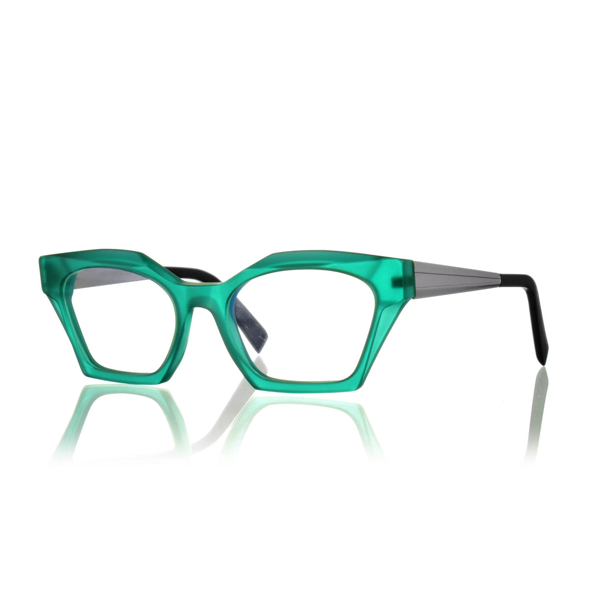 Kirk & Zara F4-S Jungle Verde Acrylic/metal Occhiali Da Vista