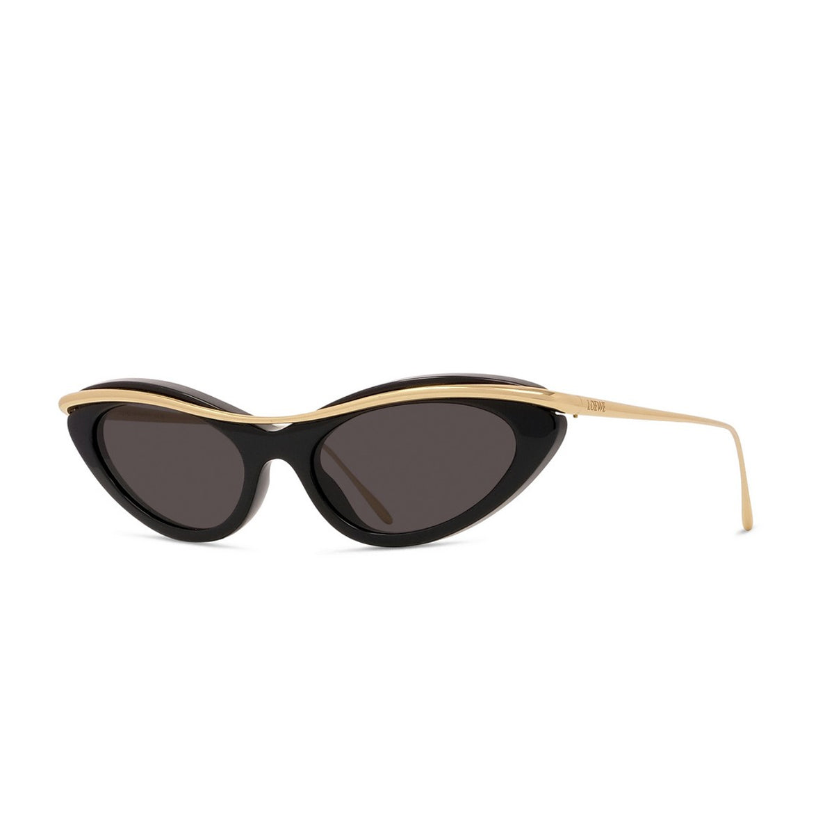 Loewe LW40166I Signature 01A Nero Oro Acetate/ Metal Occhiali Da Sole